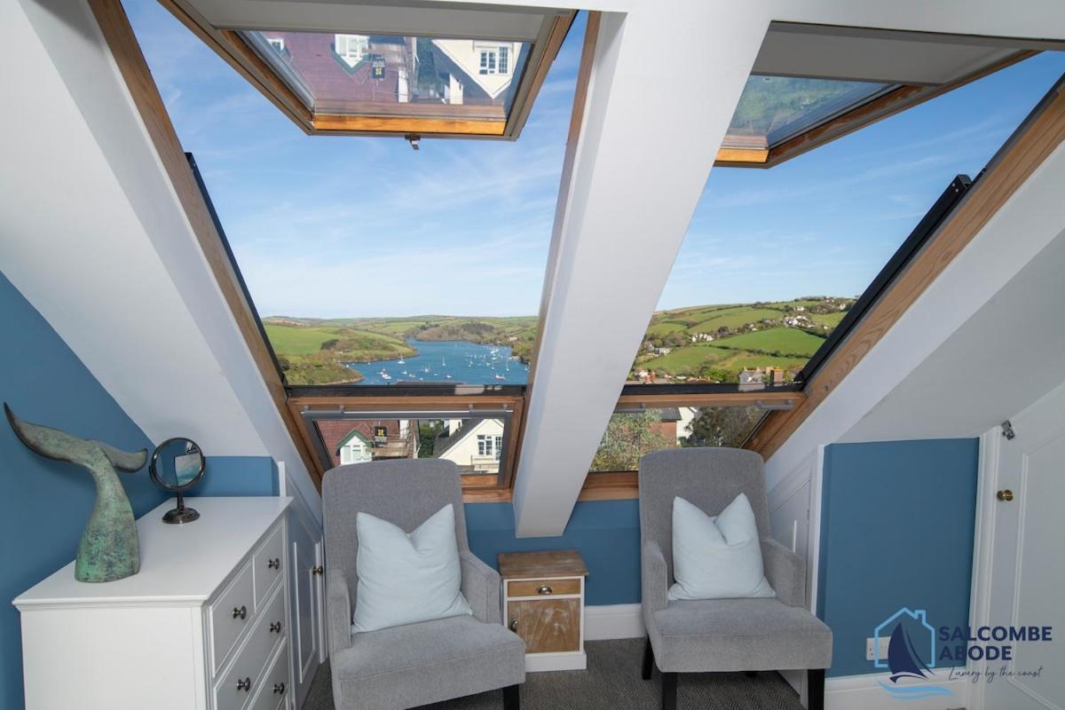 Stylish Sanctuary - Estuary Views - Outside Space Salcombe Exterior foto